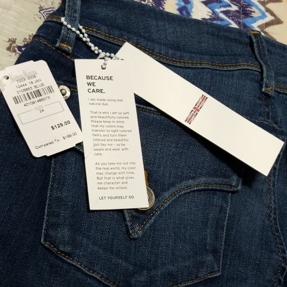 Hudson Collin Skinny Midrise Jeans Inseam 31.5" - Picture 6 of 8